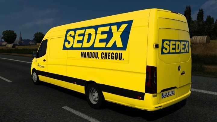 Skin Sedex Mercedes-Benz Sprinter 2019 V1.0 ETS2 1.47