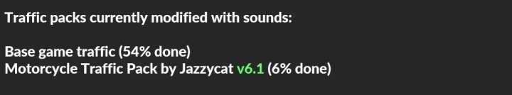 Sound Fixes Pack V23.34 ETS2 1.47