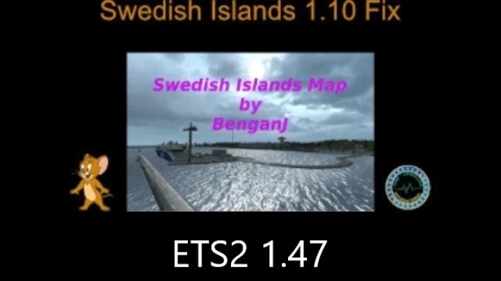 Swedish Islands Fix V1.0 ETS2 1.47
