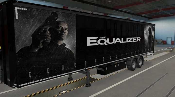 The Equalizer Trailer Skins V1.0 ETS2 1.47