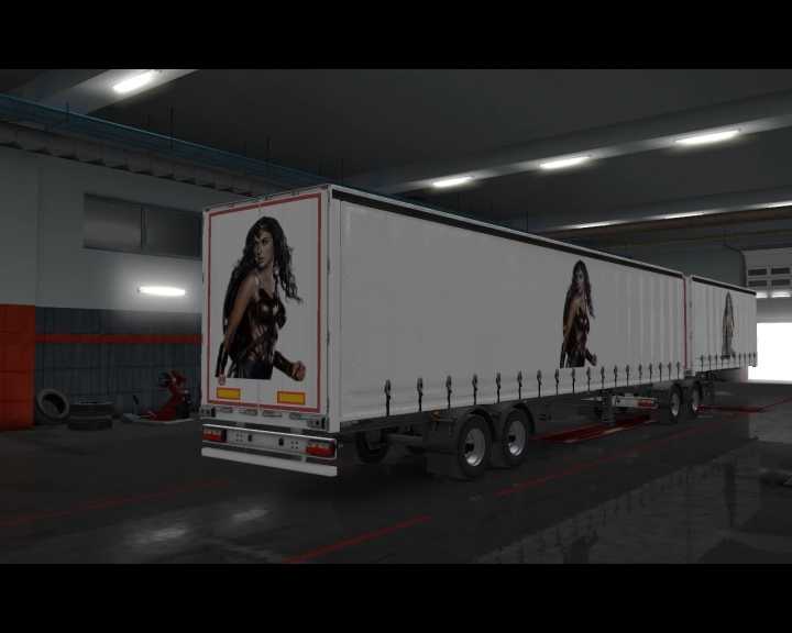 Wonder Woman Iii Skin ETS2 1.47