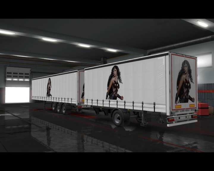 Wonder Woman Iii Skin ETS2 1.47