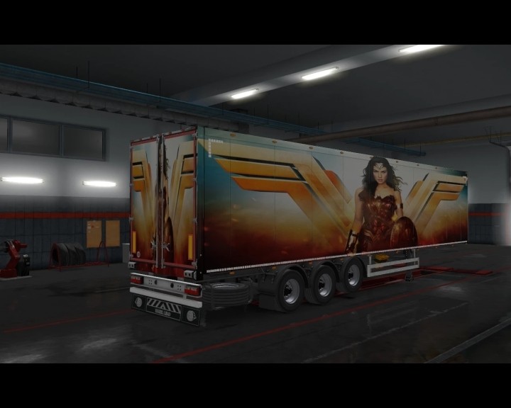 Wonder Woman Skin ETS2 1.47