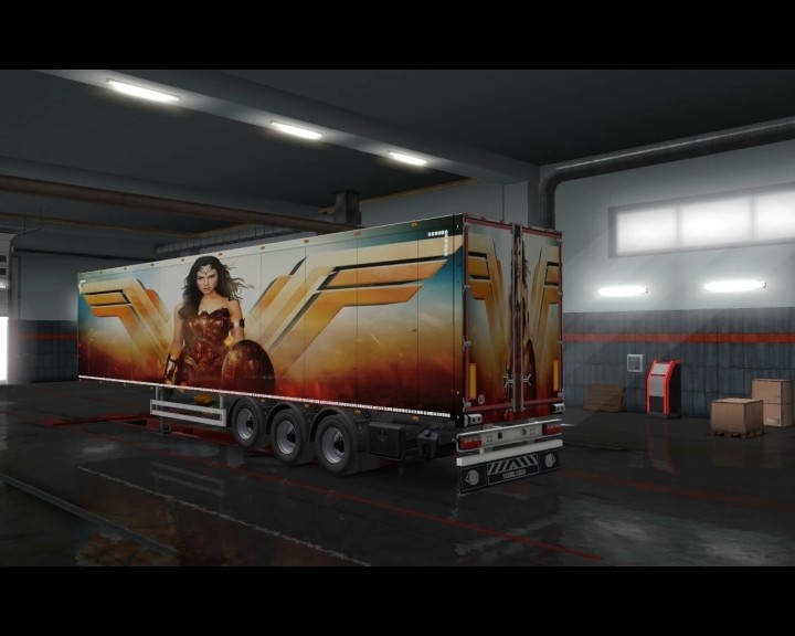 Wonder Woman Skin ETS2 1.47