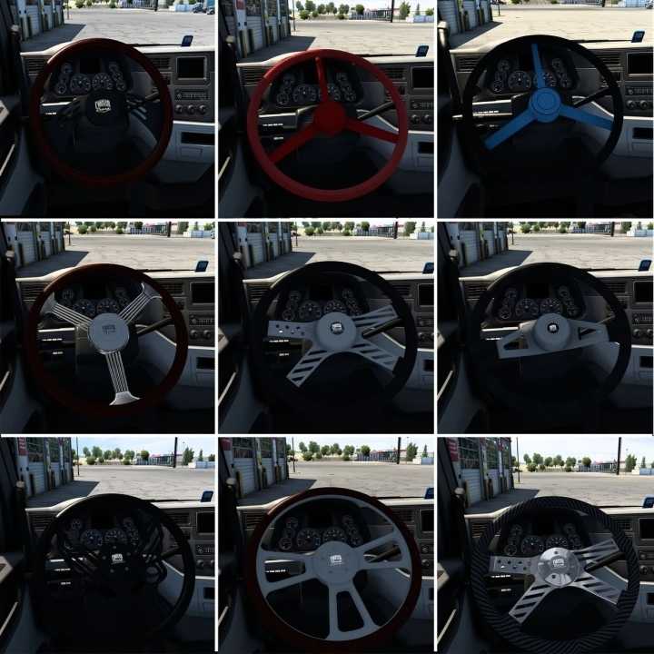 Fishpants Steering Wheel Pack ATS 1.47