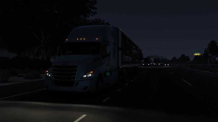 Non-Flared Vehicle Lights Mod V5.1 ATS 1.47