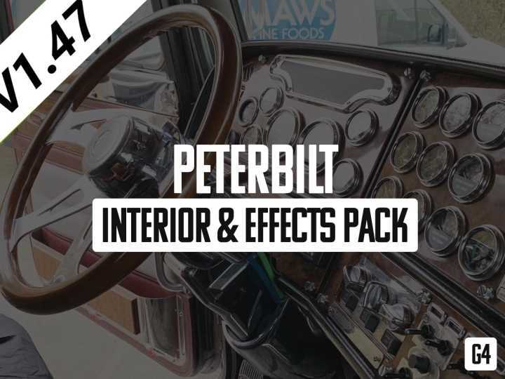 Peterbilt Interior & Effect Sound Pack ATS 1.47
