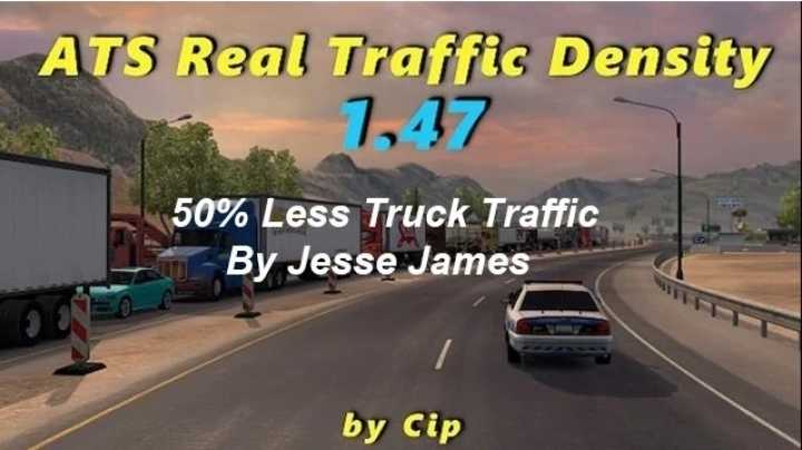 Real Traffic Density 50% Less Add-On V1.0 ATS 1.47