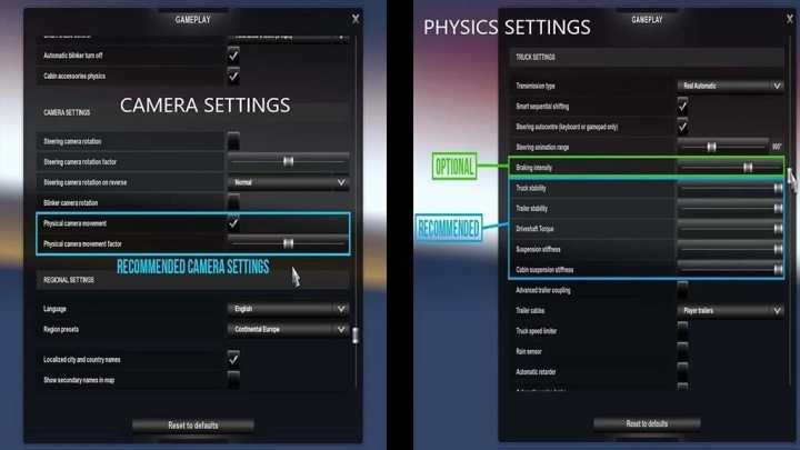 Realistic Truck Physics Mod V9.0.3 ATS 1.47
