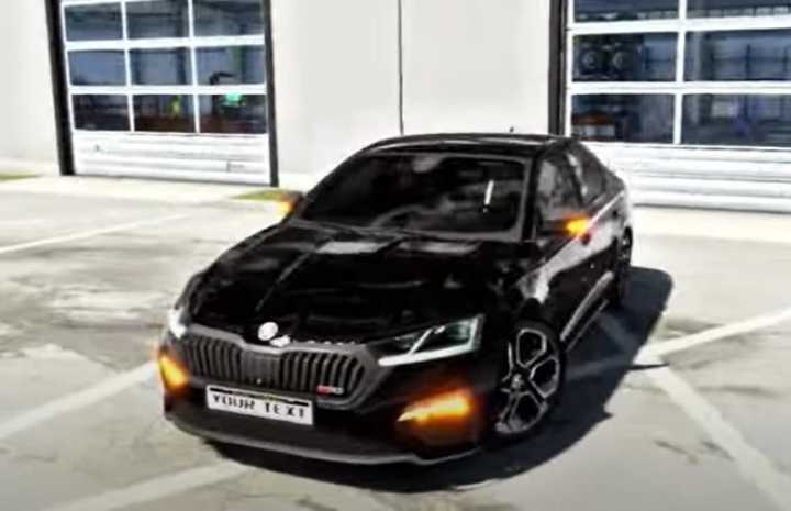 Skoda Octavia Vrs 2022 + Interior V1.0 ATS 1.47