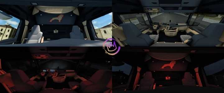 3 Year Anniversary Man Tgx 2020 Custom Interior ETS2 1.47