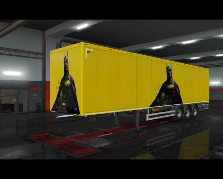 Bat Man Skin ETS2 1.47