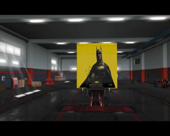 Bat Man Skin ETS2 1.47