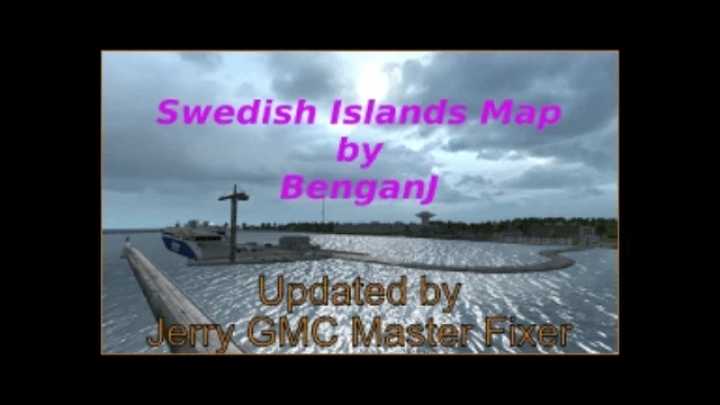 Bengans Swedish Islands Map V1.0 ETS2 1.47