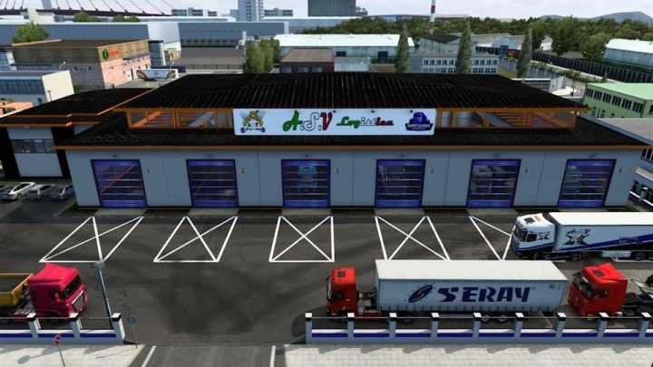 Big Garage A.v.s. Logistica Skin ETS2 1.47