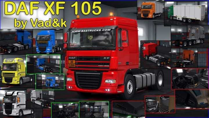 Daf Xf 105 Truck V7.14 ETS2 1.47