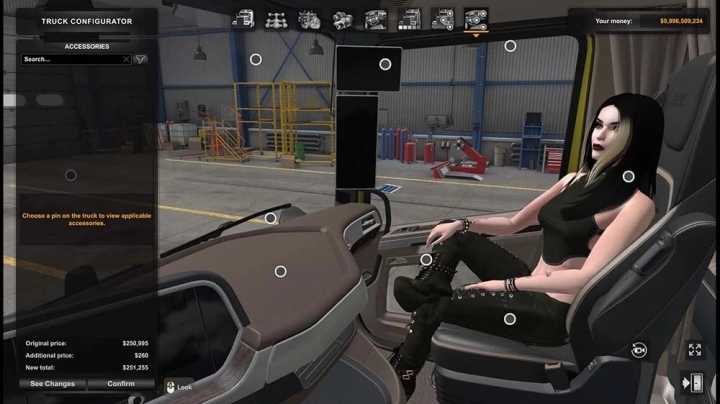 Girls Passenger V1.4 ETS2 1.47