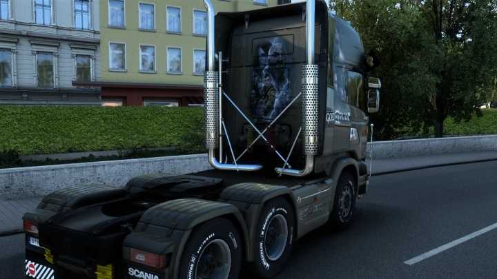 God Of War Skin ETS2 1.47