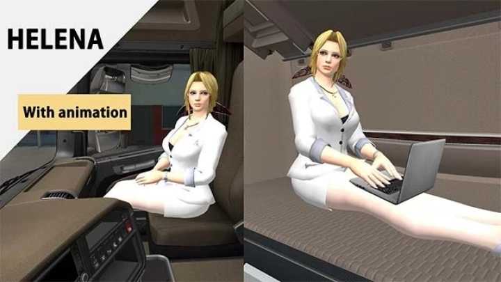 Helena Douglas Co-Driver V1.0 ETS2 1.47