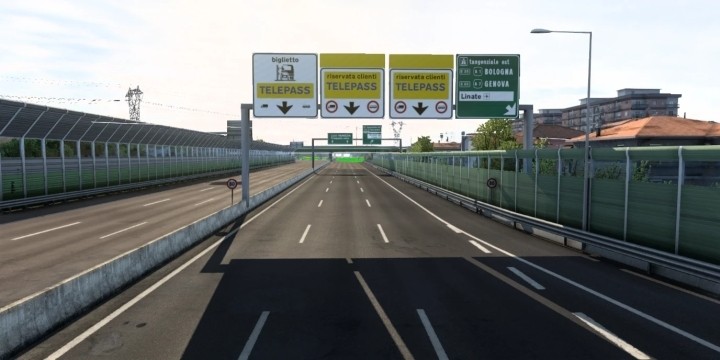Italy Sign Rework – Promods Addon Hotfix V2.5 ETS2 1.47
