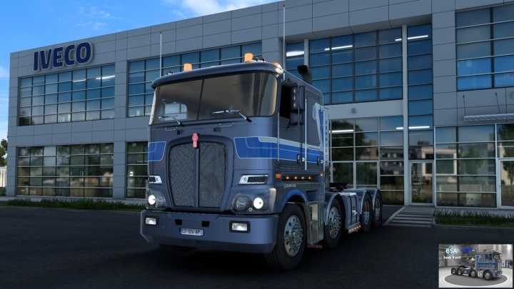 Kenworth K200 (Bsa Extended) ETS2 1.47