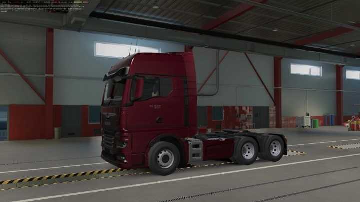 Man Tgx 2020 6X Sideskirt ETS2 1.47