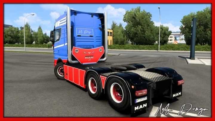 Man Tgx 2020 Two-Thousand Edition Skin V1.0 ETS2 1.47
