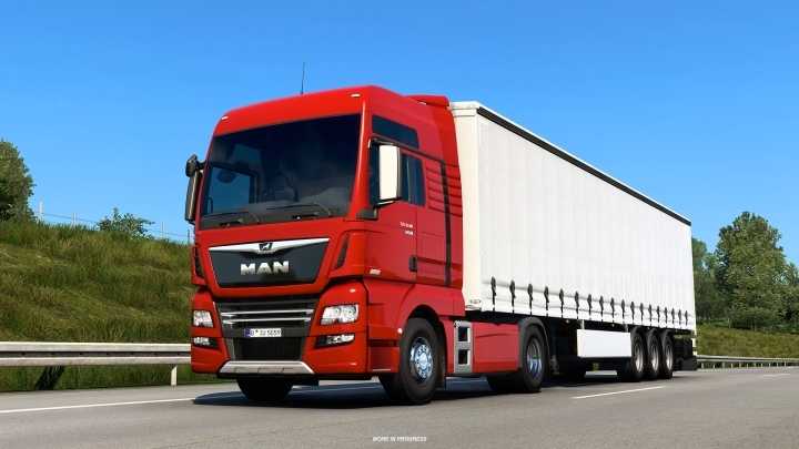 Man Tgx Euro6 680Hp Engine ETS2 1.47