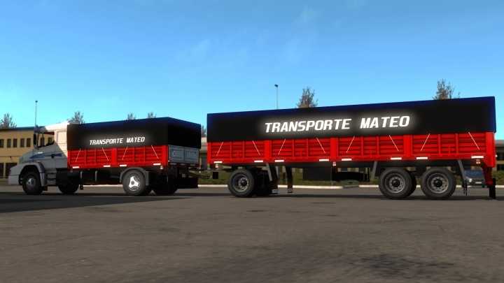 Mb 1634 + Acoplado ETS2 1.47