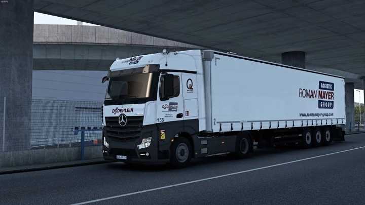 Mercedes-Benz New Actros By Dotec Update 2 V0.32Ob ETS2 1.47