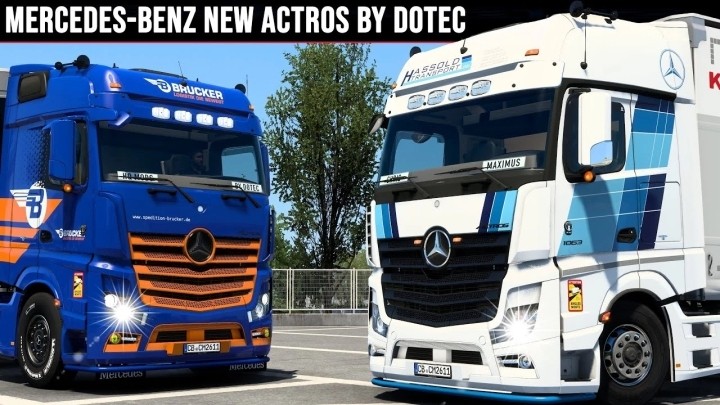 Mercedes-Benz New Actros Update 4 V0.32Ob ETS2 1.47