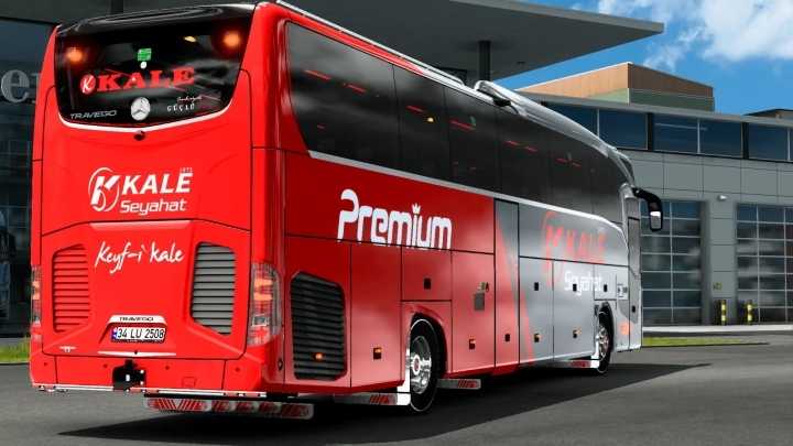 Mercedes Travego 16 Hd Kale Seyahat Skin Pack V1.0 ETS2 1.47