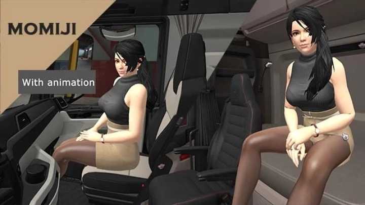 Momiji Co-Driver V1.0 ETS2 1.47