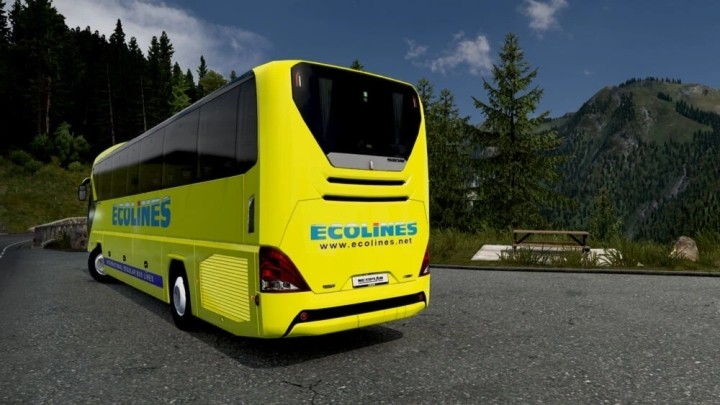 Neoplan Tourliner C13 Ecolines Skin V1.0 ETS2 1.47