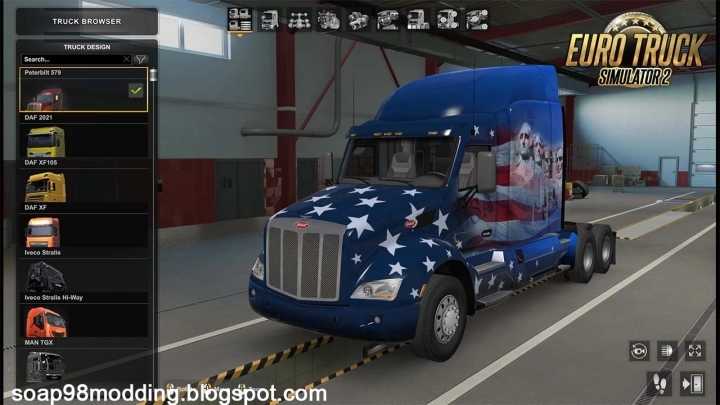 Peterbilt 579 Truck V1.3.3 ETS2 1.47
