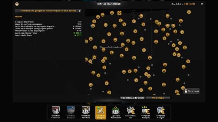 Profile Vanessa Pashmina Map 6.0 With Mods ETS2 1.47