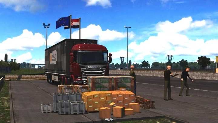 Project Balkans Map Addon V5.5 ETS2 1.47