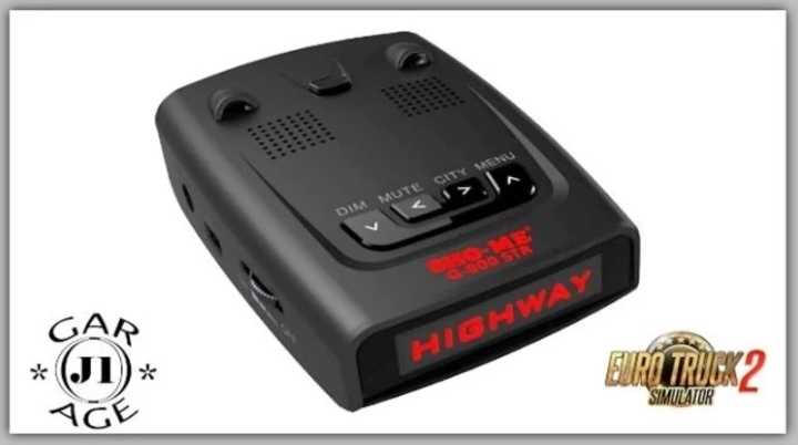 Radar Detector + Language Pack V2.0.7 ETS2 1.47