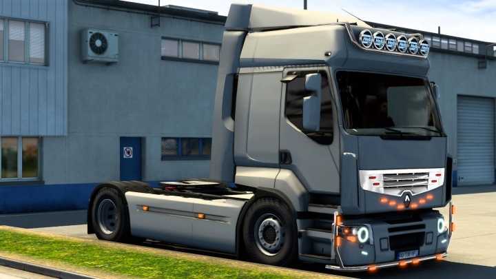 Renault Premium Tuning Mod V8.0 ETS2 1.47