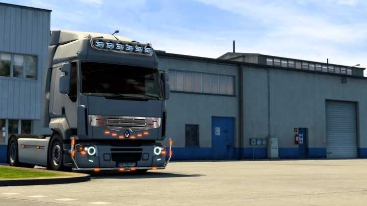 Renault Premium Tuning Mod V8.0 ETS2 1.47