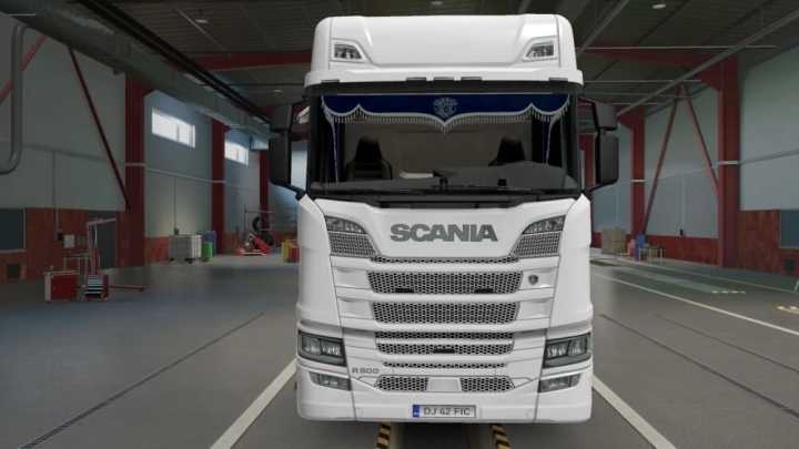 Scania S&R Curtains V1.0 ETS2 1.47