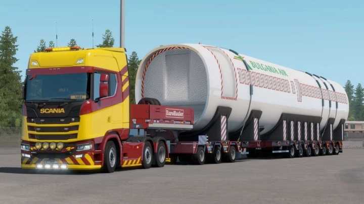 Scs Trucks Realistic Exhaust Pipes V1.0 ETS2 1.47