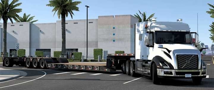 Scs Volvo Vnl 740 8X6 Chassis V1.0 ETS2 1.47