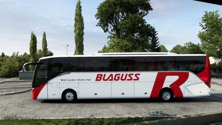 Setra S516 Hd Blaguss Skin V1.0 ETS2 1.47