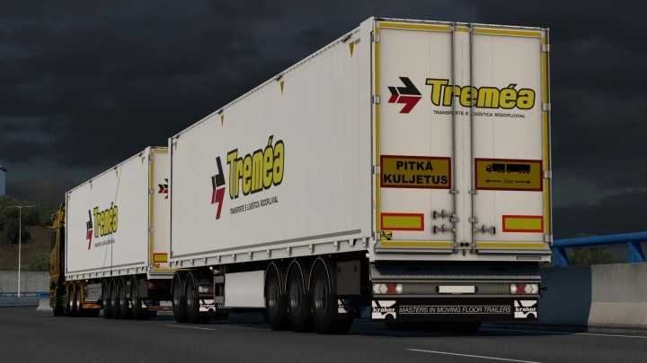 Tremea Kraker Walkingfloor Skin V1.0 ETS2 1.47