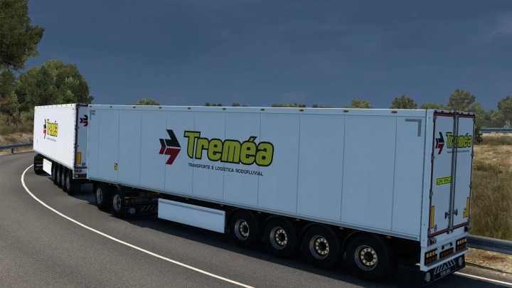 Tremea Scs Box Trailer Skin V1.0 ETS2 1.47