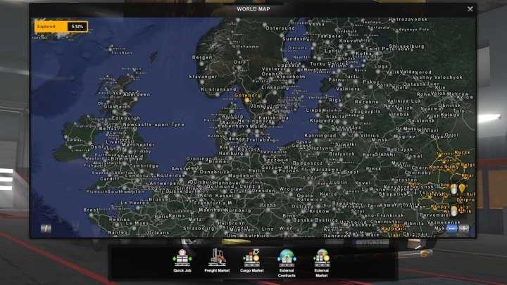 Ultimate Satellite Background ETS2 1.47