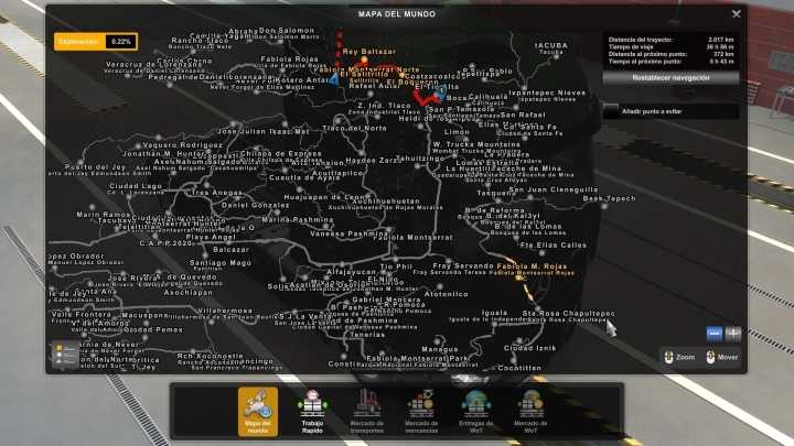 Vanessa Pashmina Map V6.0 ETS2 1.47
