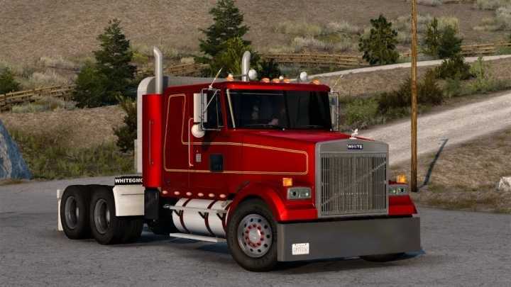90S Корпорация Грузовик V3.1E для American Truck Simulator версии 1.47