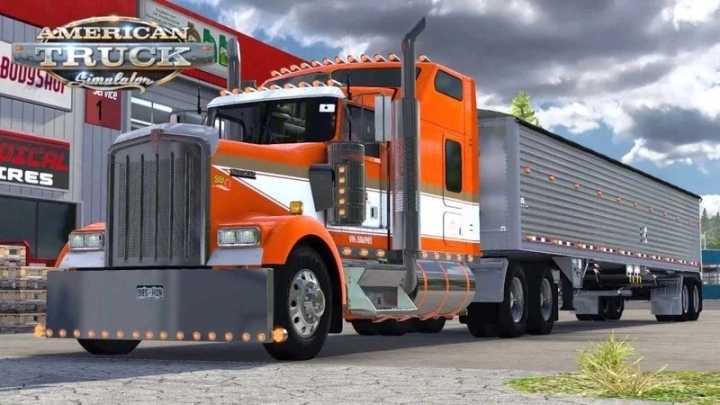 Kenworth Flatglass W900L V1.1 ATS 1.47